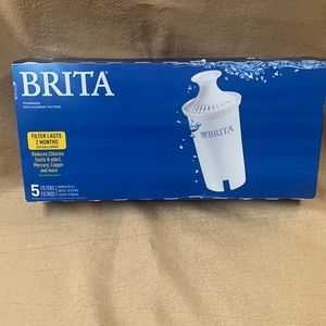 Brita standard replacement filters 5 pack